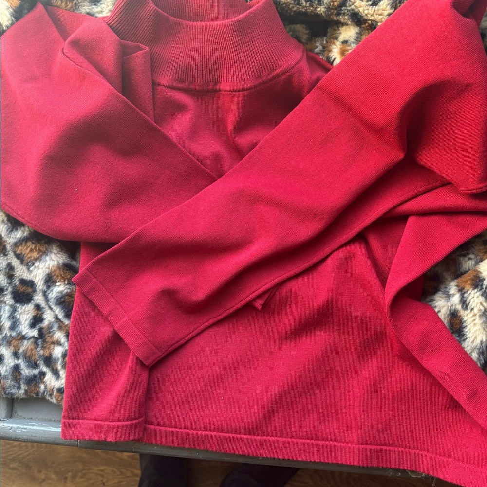 Pendleton Red Sweater - Picture 3 of 3